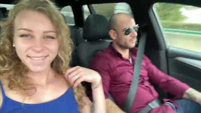 I’VE GOT A CREAMPIE PUSSY WHILE HE DRIVING !